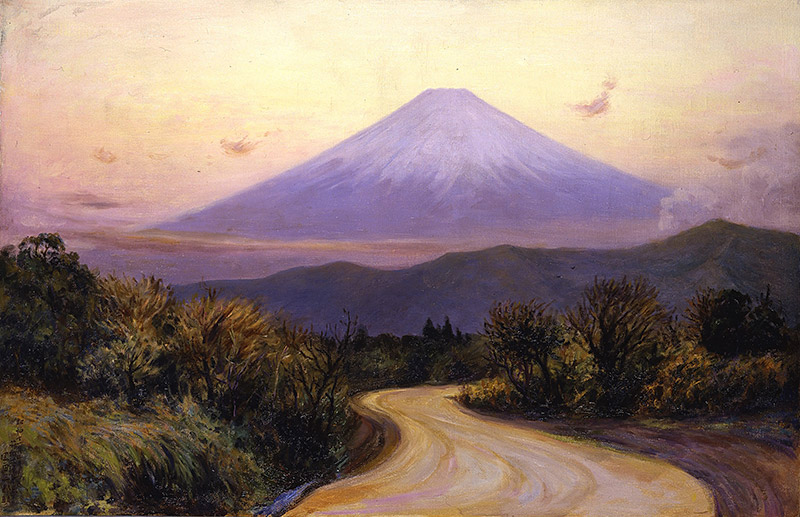 岡田 三郎助 - 箱根よりの富士